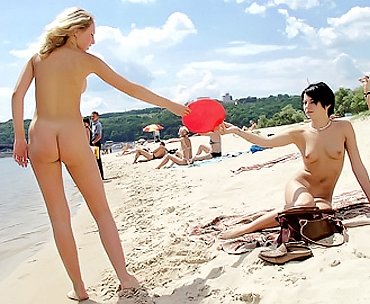 Nude beach pic