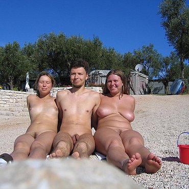 Nude mom boob sex on beach