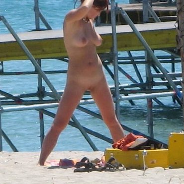 Beach nudity porn