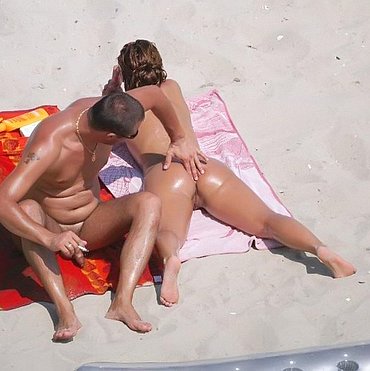 Topless beach