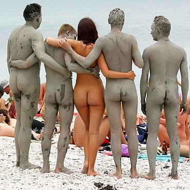 Boys on nudist beach photos