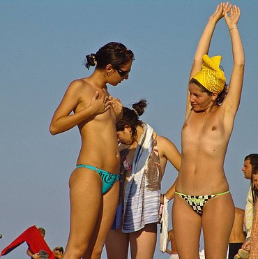 Family nudists beach sex