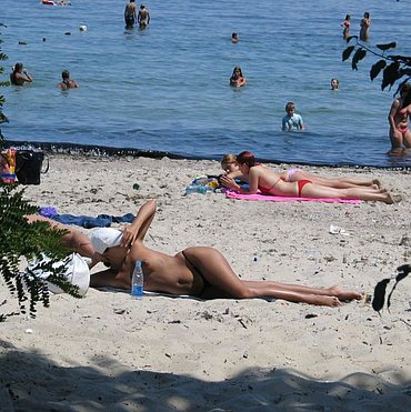 The beach sex scene