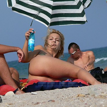 Russian voyeur young nudist